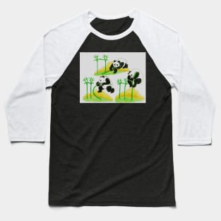 Panda pole vault Baseball T-Shirt